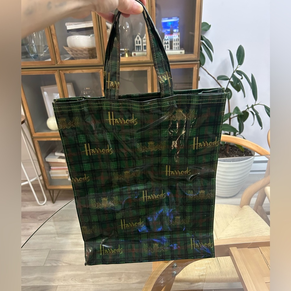 Harrods Plaid Bag